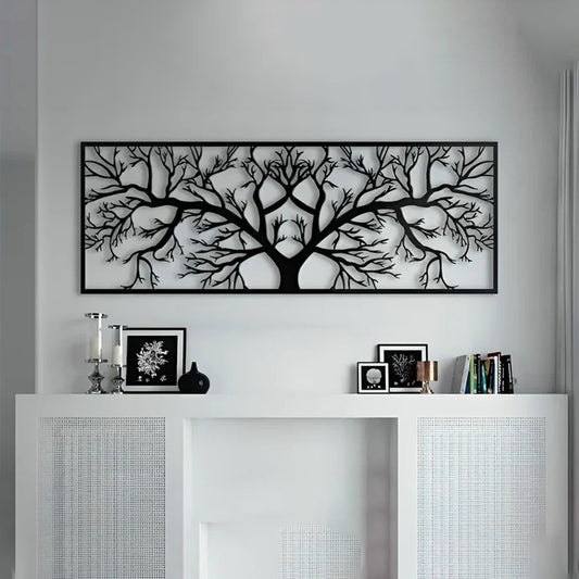 Wood Tree Wall