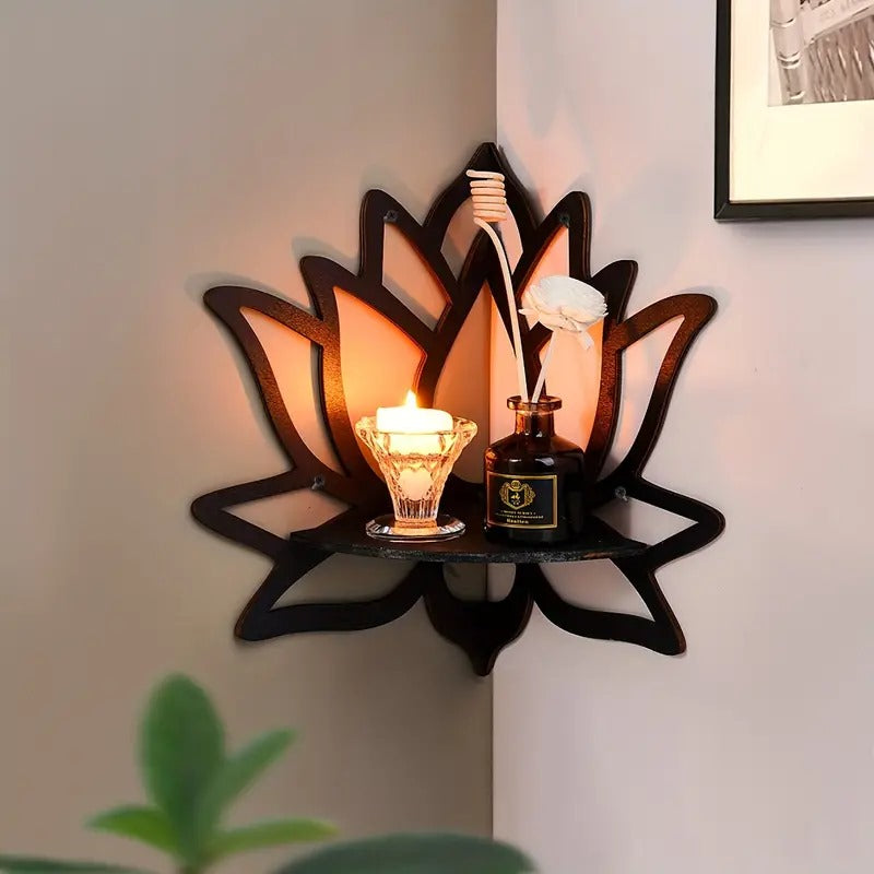 Lotus Shaped Wall shelf