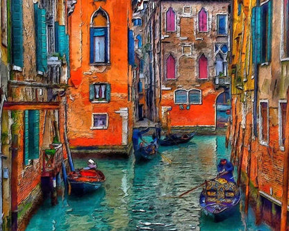 Venetian Colors | Paint by Numbers Kit