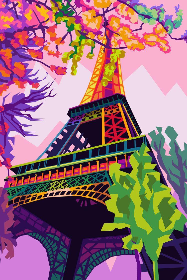 Eiffel Tower | Diamond Painting Kit - Paint with Gemz