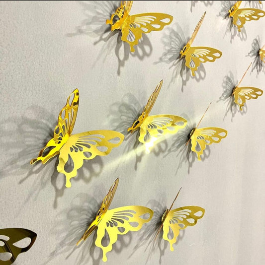 Butterfly Design Acrylic Decor