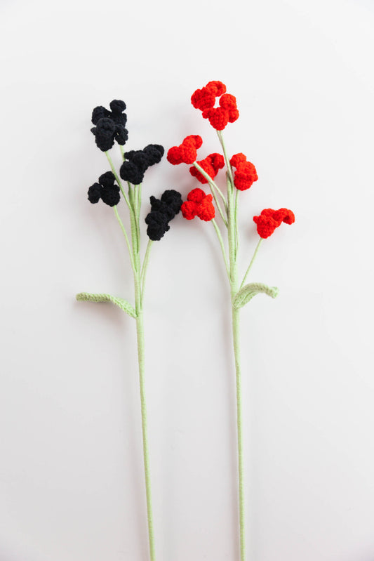 Crochet Rabbit Ears Flower